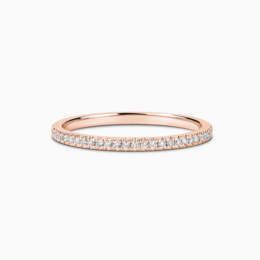 Pavé Diamond Wedding Band