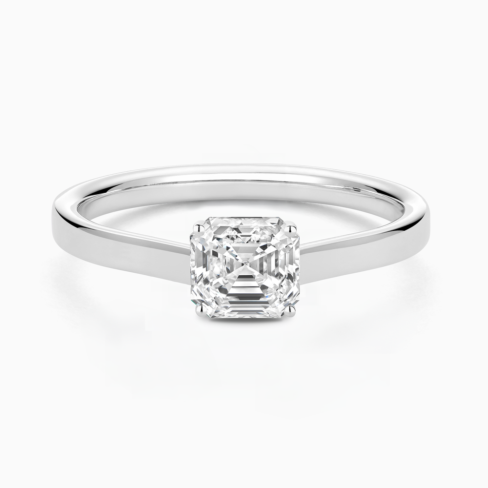 Solitaire Diamond Ring in Solid Gold