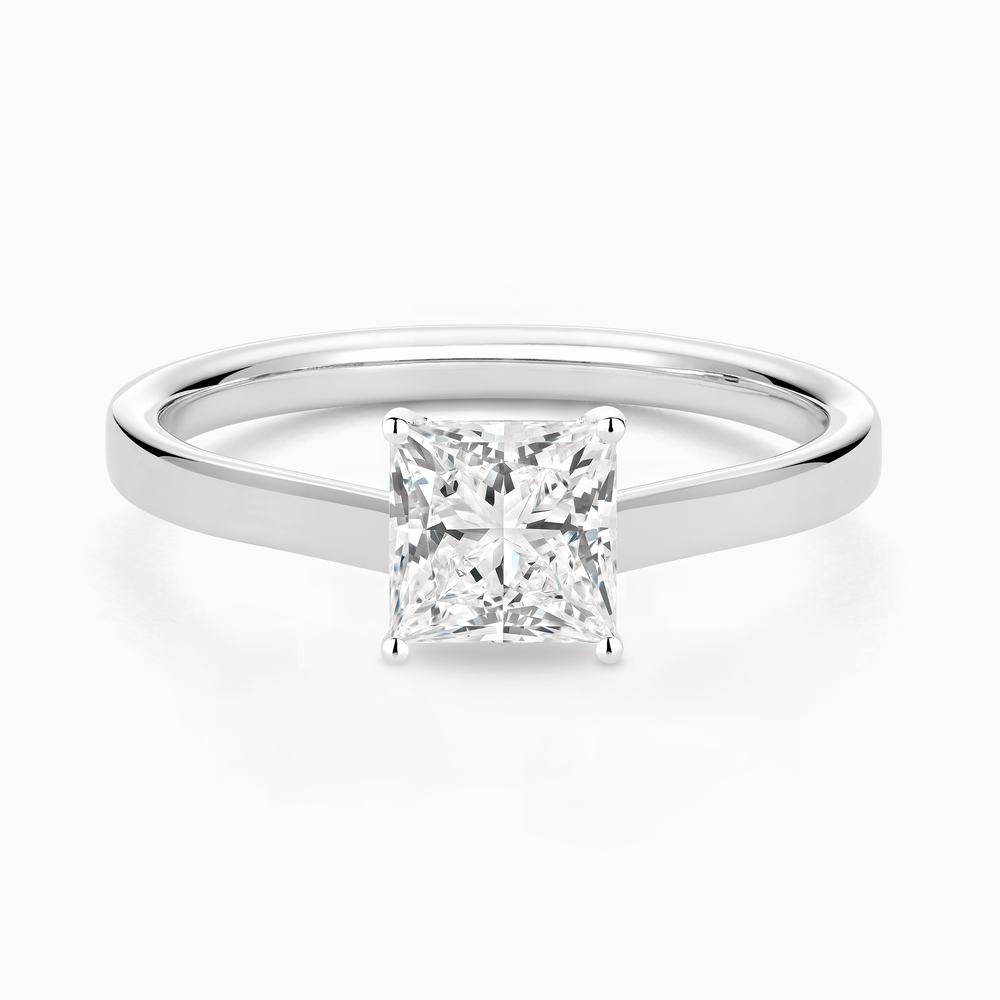 Solitaire Diamond Ring in Solid Gold