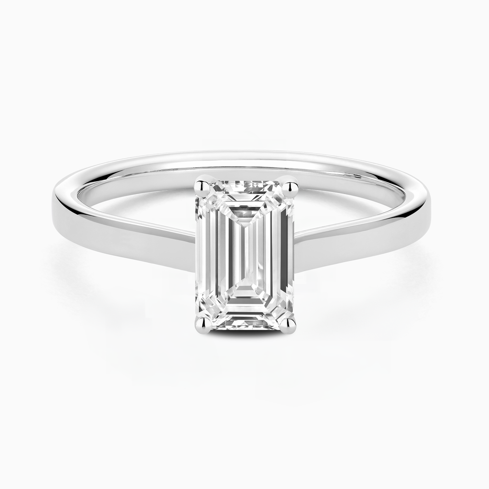 Solitaire Diamond Ring in Solid Gold