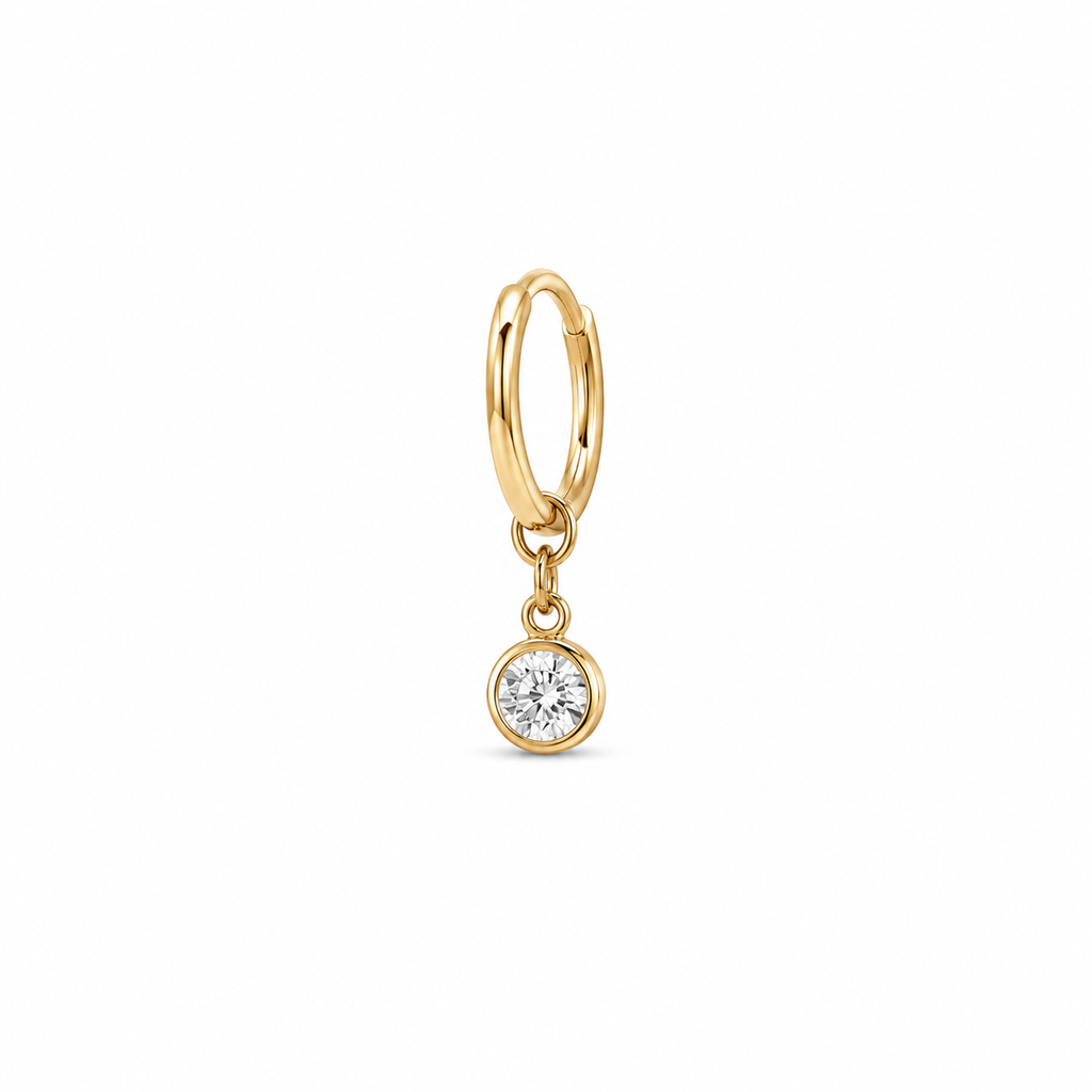 Lueur Diamond Hoop