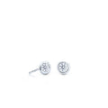 Bezel Diamond Studs
