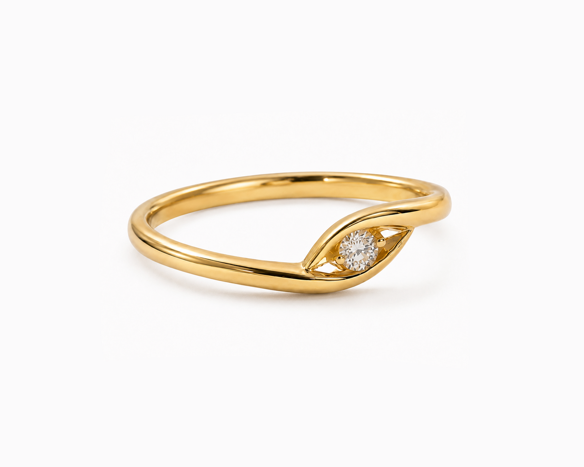 Éclat Eye Diamond Ring