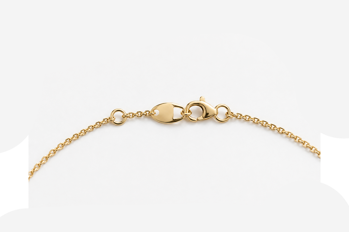Floating Diamond Station Bracelet