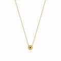 Emerald Medallion Necklace