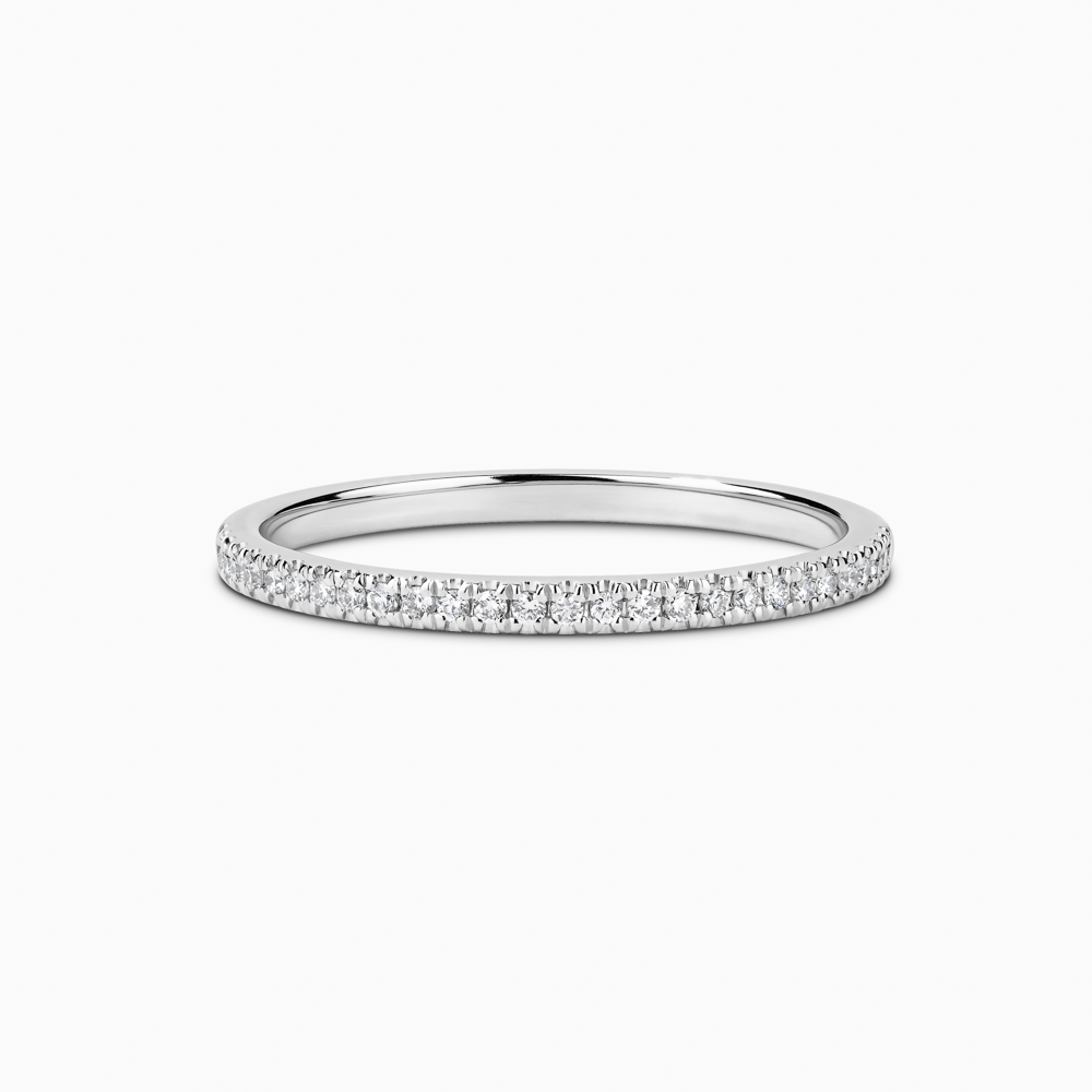 Pavé Diamond Wedding Band