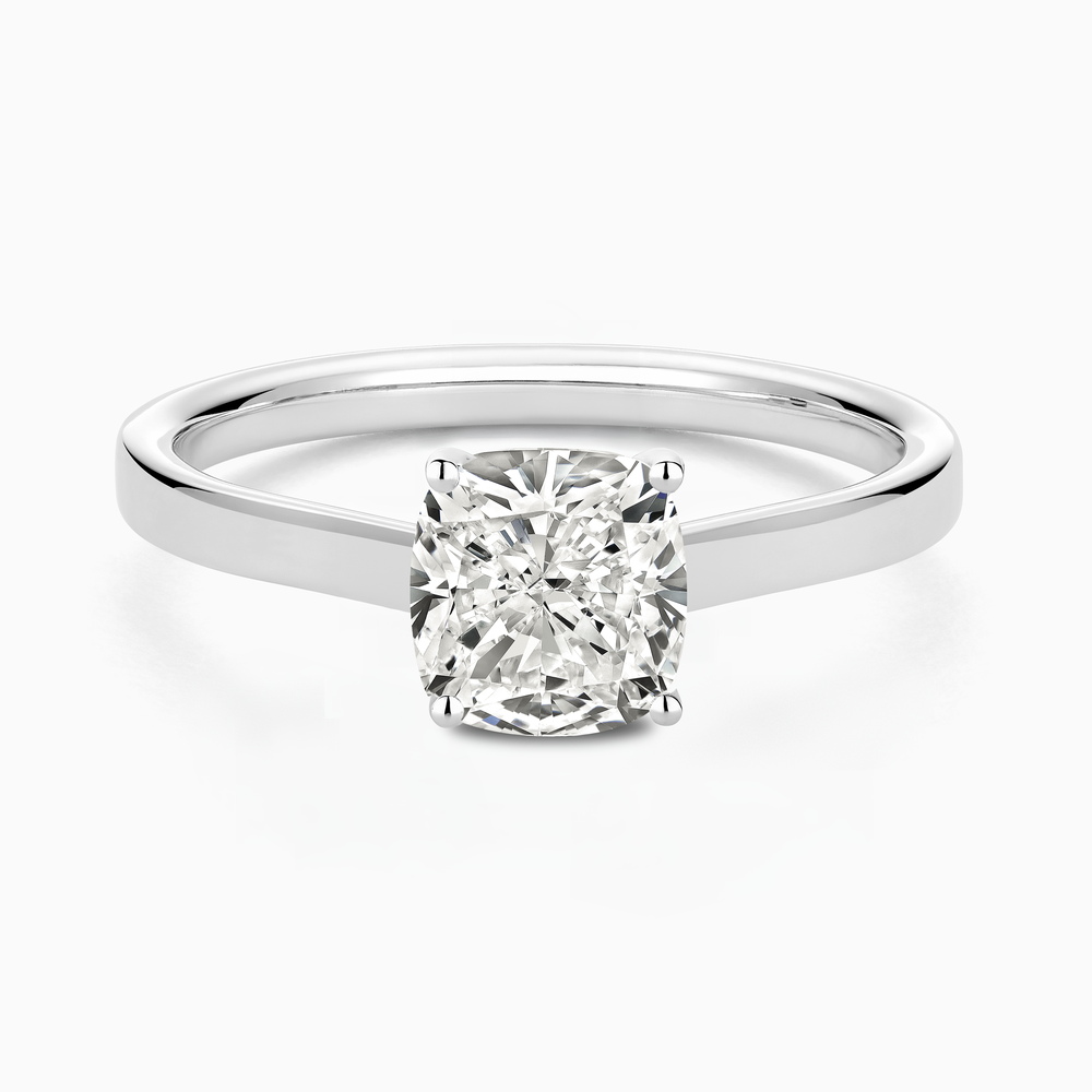 Solitaire Diamond Ring in Solid Gold