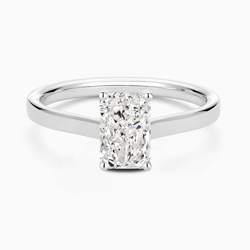 Solitaire Diamond Ring in Solid Gold