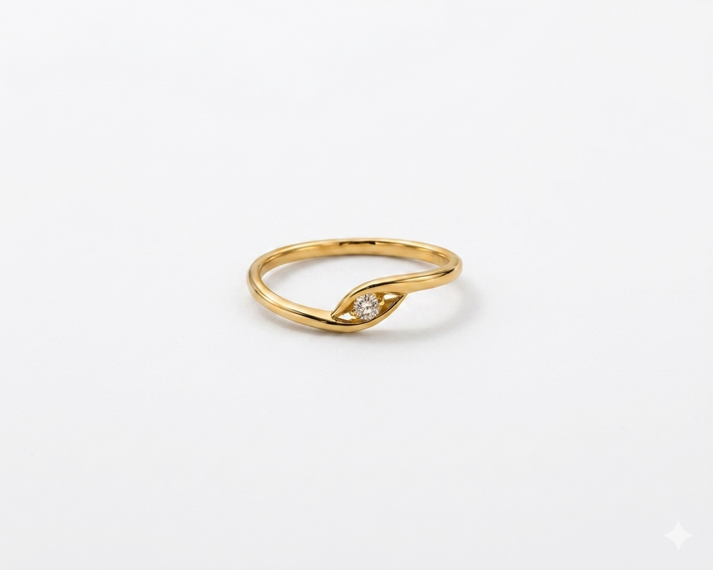 Éclat Eye Diamond Ring