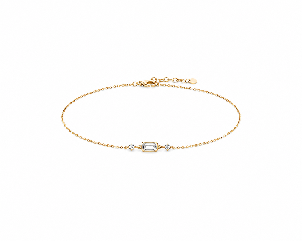 Éclipse Emerald Diamond Bracelet