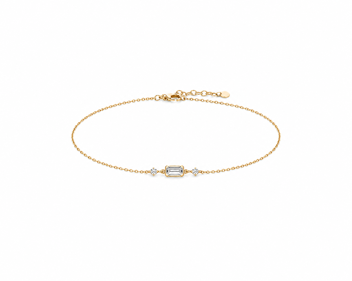 Éclipse Emerald Diamond Bracelet